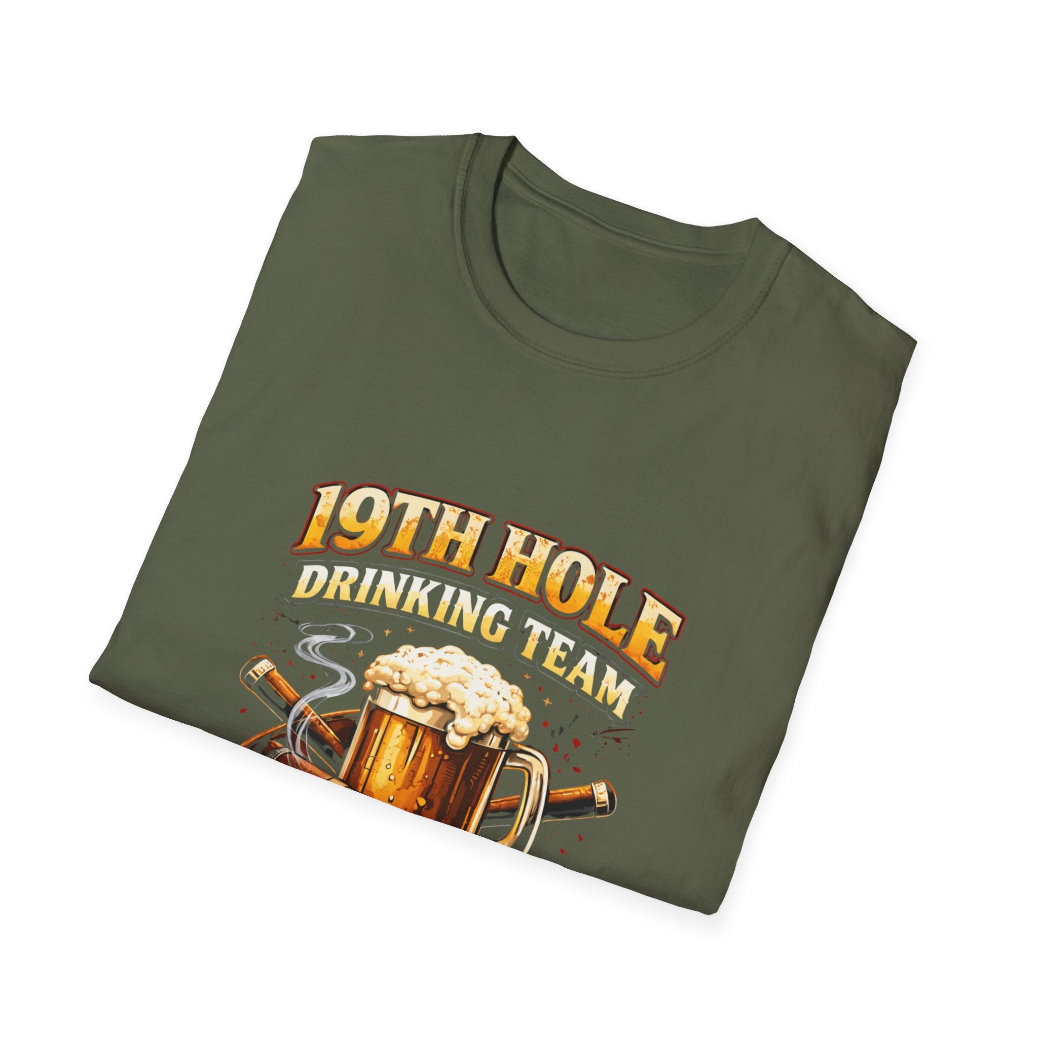 19th Hole Drinking Team T-Shirt - InkAndThreadPrints