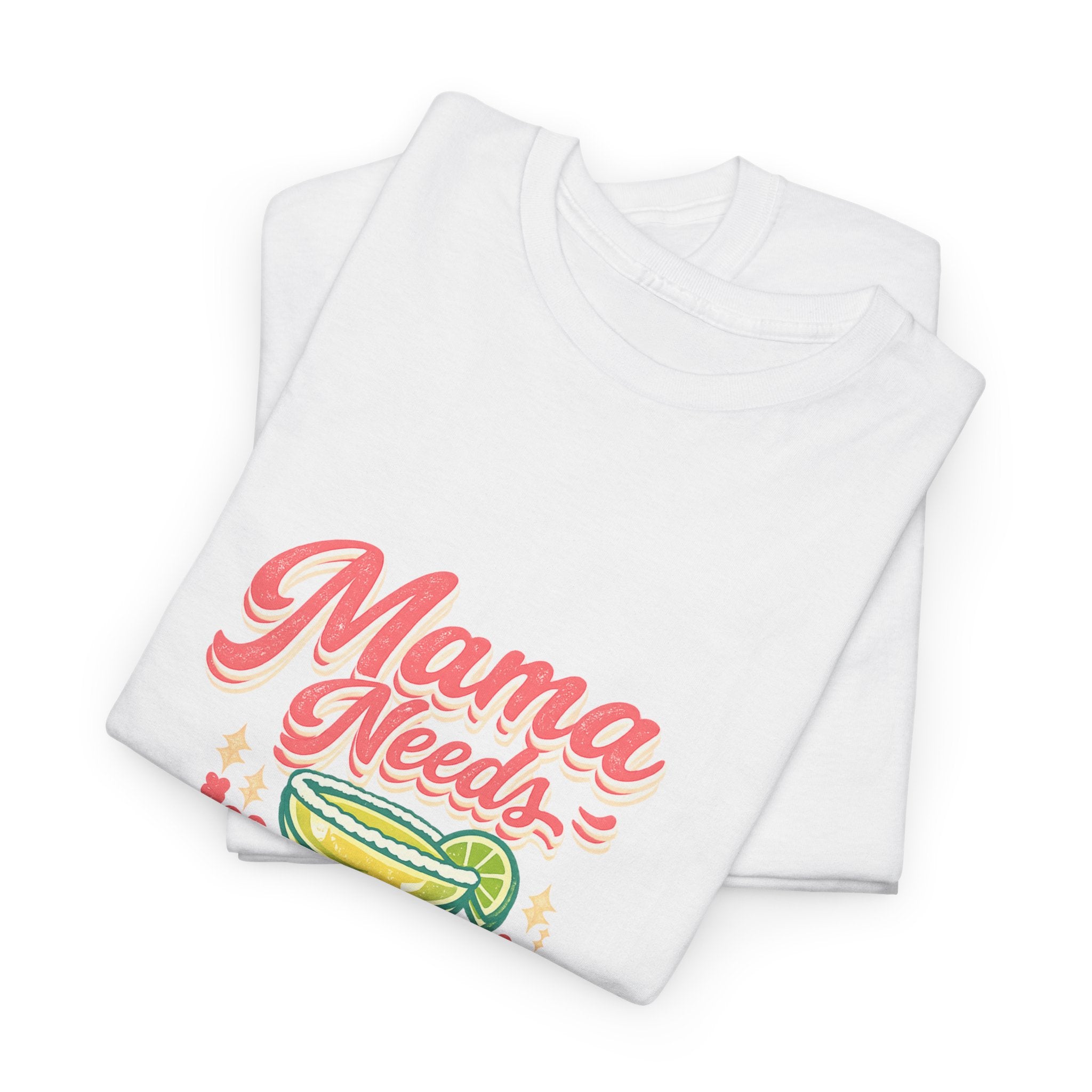 Mama Needs a Margarita T-Shirt - Funny Mom Shirt - Retro Graphic Tee - InkAndThreadPrints