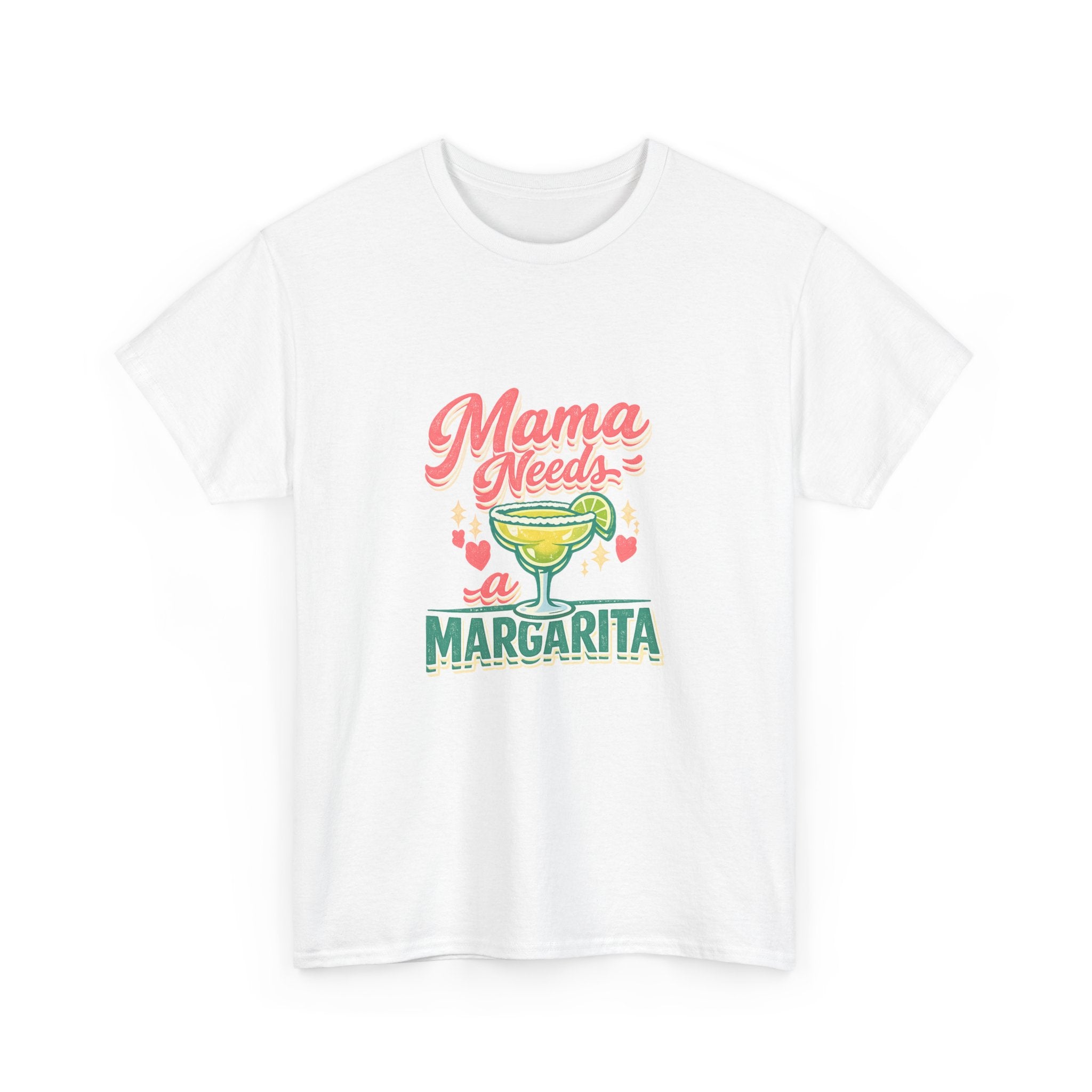 Mama Needs a Margarita T-Shirt - Funny Mom Shirt - Retro Graphic Tee - InkAndThreadPrints