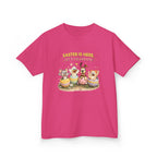 Kids Tee — "Easter Is Here, Let's Celebrate" - InkAndThreadPrints