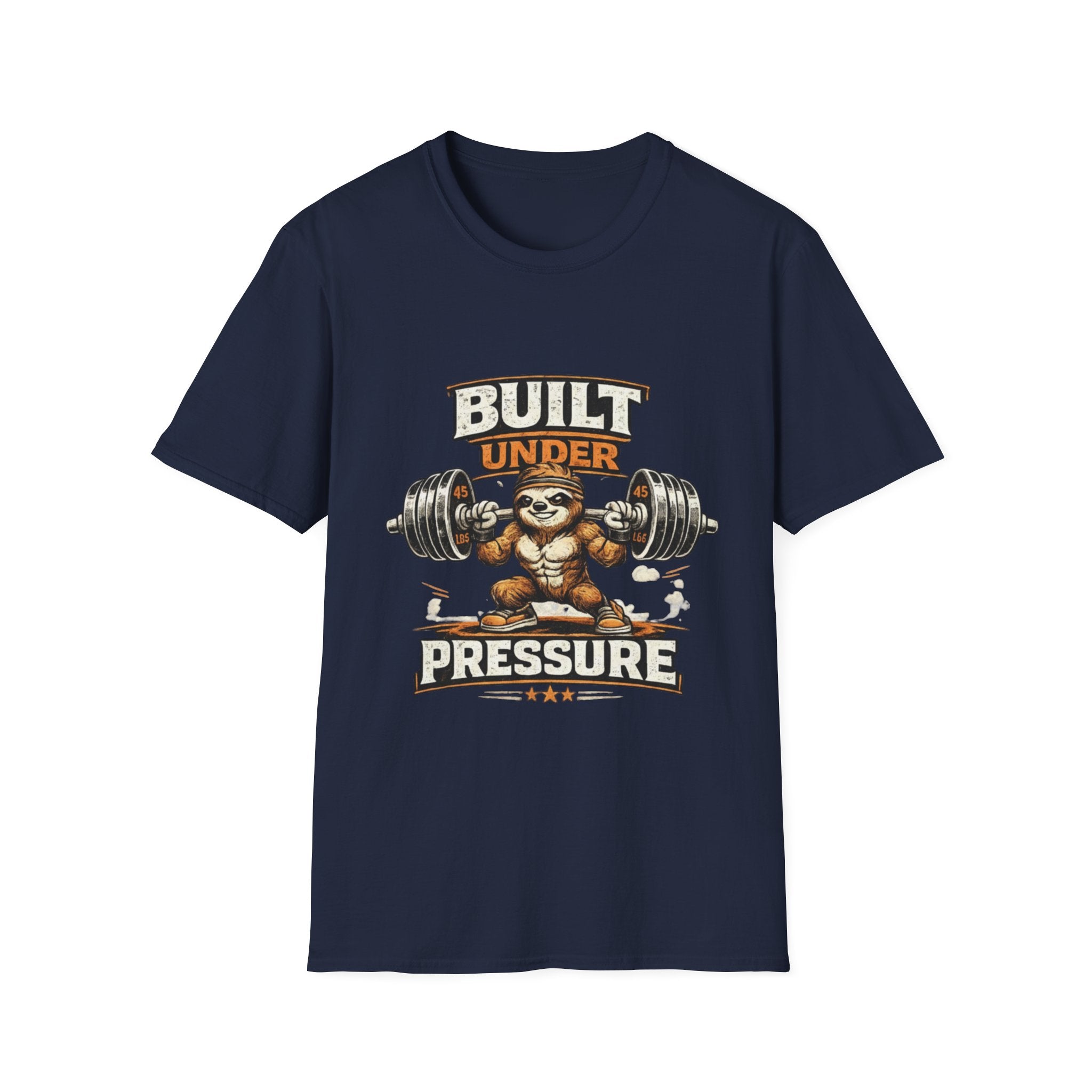 Built Under Pressure Weightlifting T-Shirt - InkAndThreadPrints