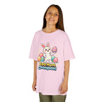 Kids Tee — "Egg Hunt Champion!" Bunny Easter Shirt - InkAndThreadPrints