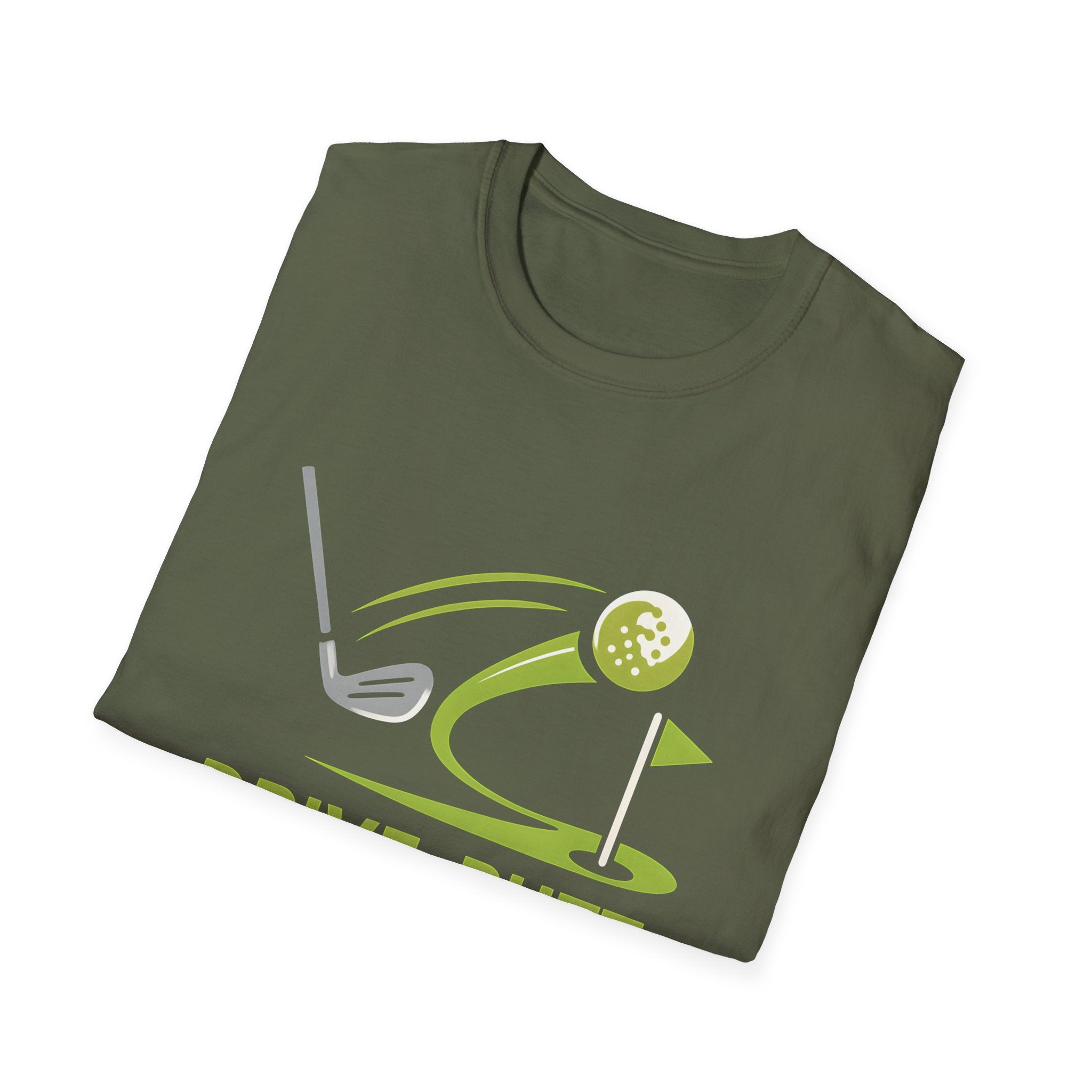 Golf T-Shirt — "Drive. Putt. Repeat." Graphic Tee for Golfers - InkAndThreadPrints