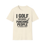 Golf Over Punching Tee - InkAndThreadPrints