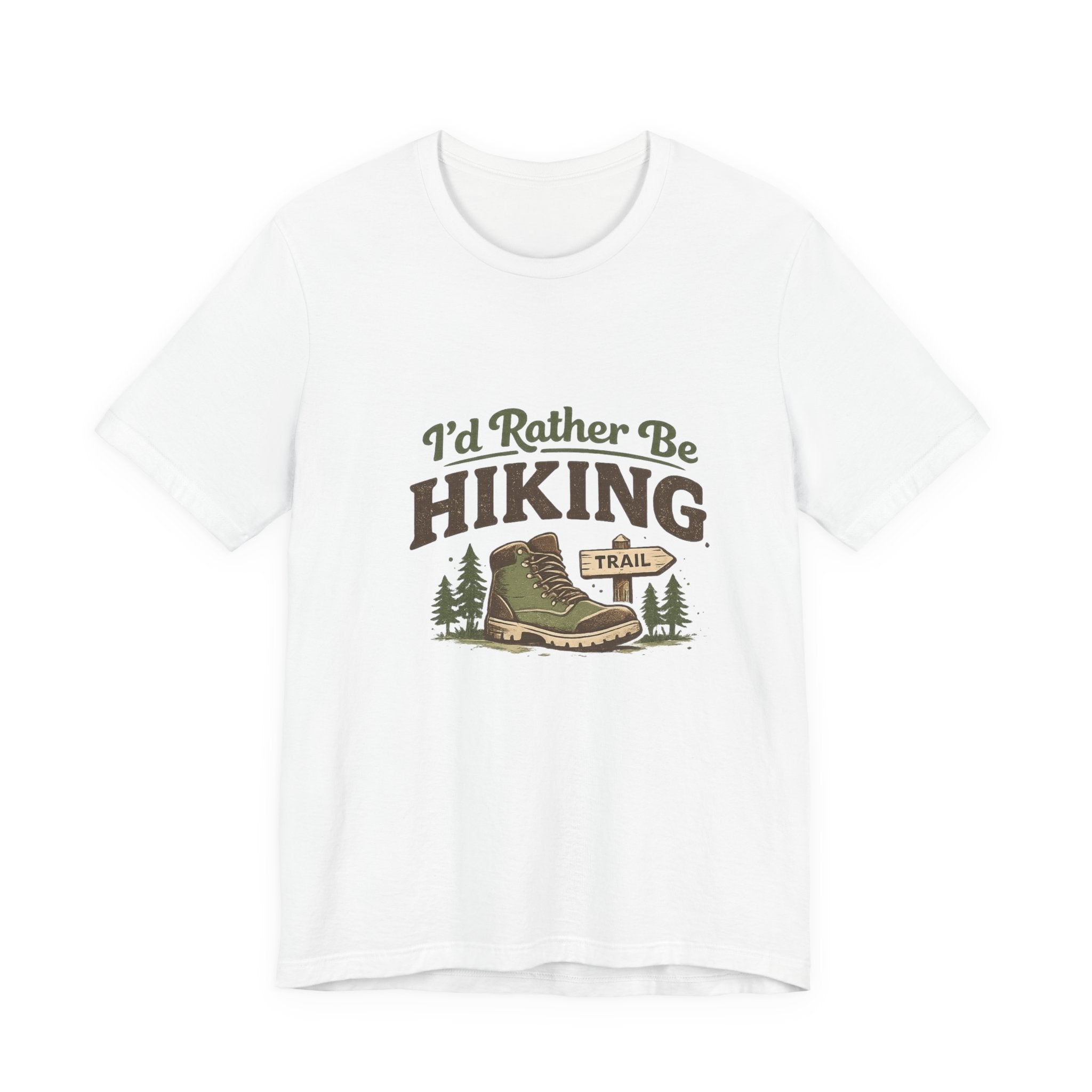 I'd Rather Be Hiking T-Shirts - InkAndThreadPrints
