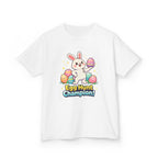 Kids Tee — "Egg Hunt Champion!" Bunny Easter Shirt - InkAndThreadPrints