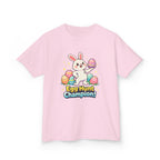 Kids Tee — "Egg Hunt Champion!" Bunny Easter Shirt - InkAndThreadPrints
