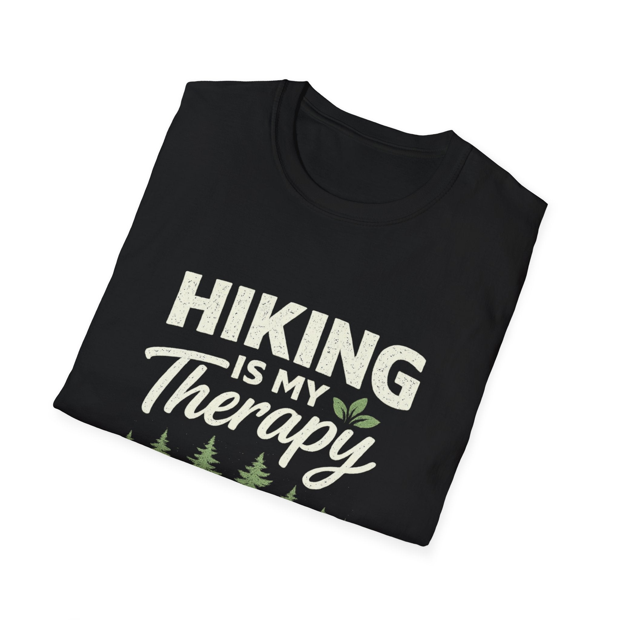 Hiking Is My Therapy T-Shirt - InkAndThreadPrints