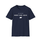Go Outside. Worst Case: Bear. T-Shirt — Outdoor Adventure Graphic Tee