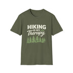 Hiking Is My Therapy T-Shirt - InkAndThreadPrints