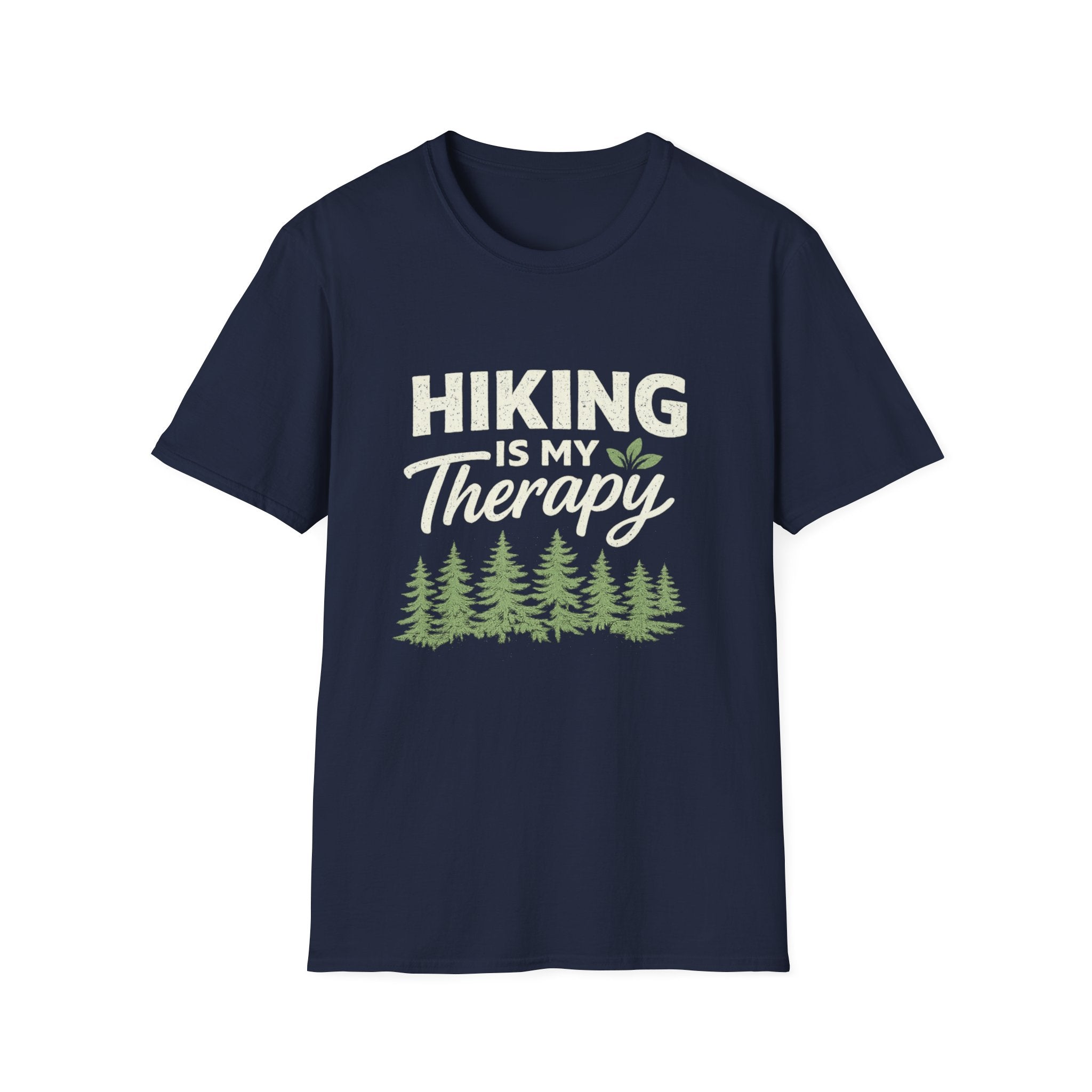 Hiking Is My Therapy T-Shirt - InkAndThreadPrints