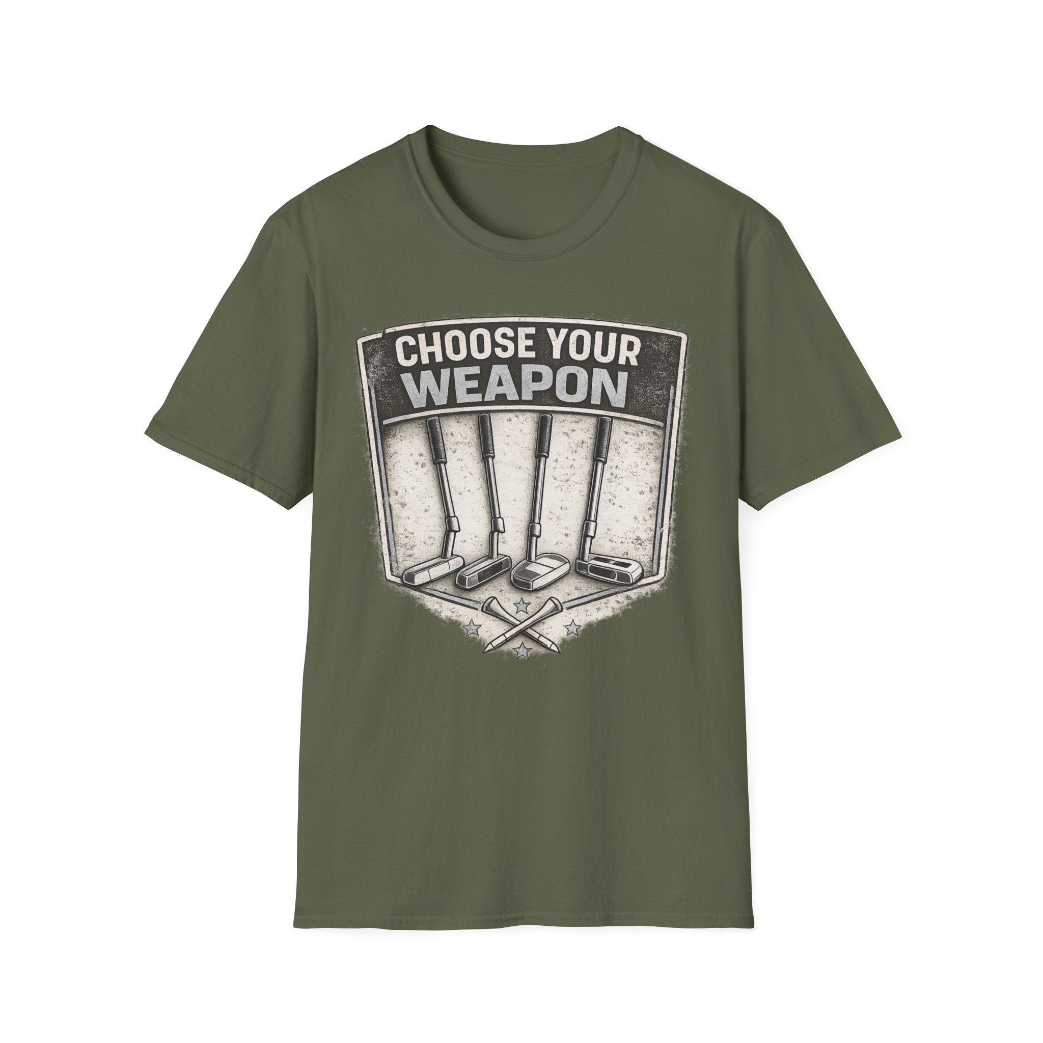 Choose Your Weapon T-Shirt - InkAndThreadPrints
