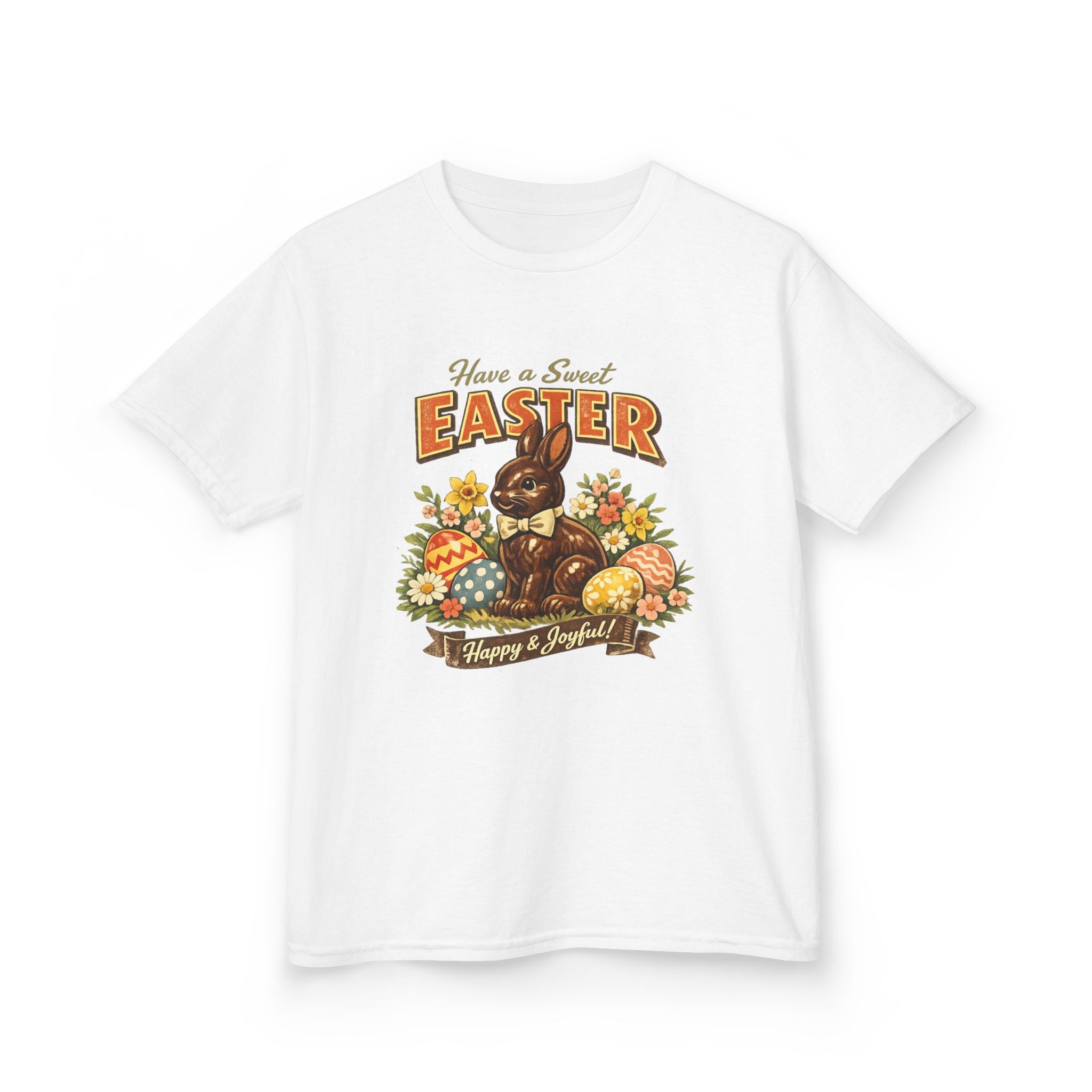 Easter Bunny Kids T‑Shirt — "Have a Sweet Easter" Cute Holiday Tee - InkAndThreadPrints