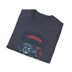 T-Shirt — “Treadmill? I Prefer Dreadmill” Funny Running Tee - InkAndThreadPrints