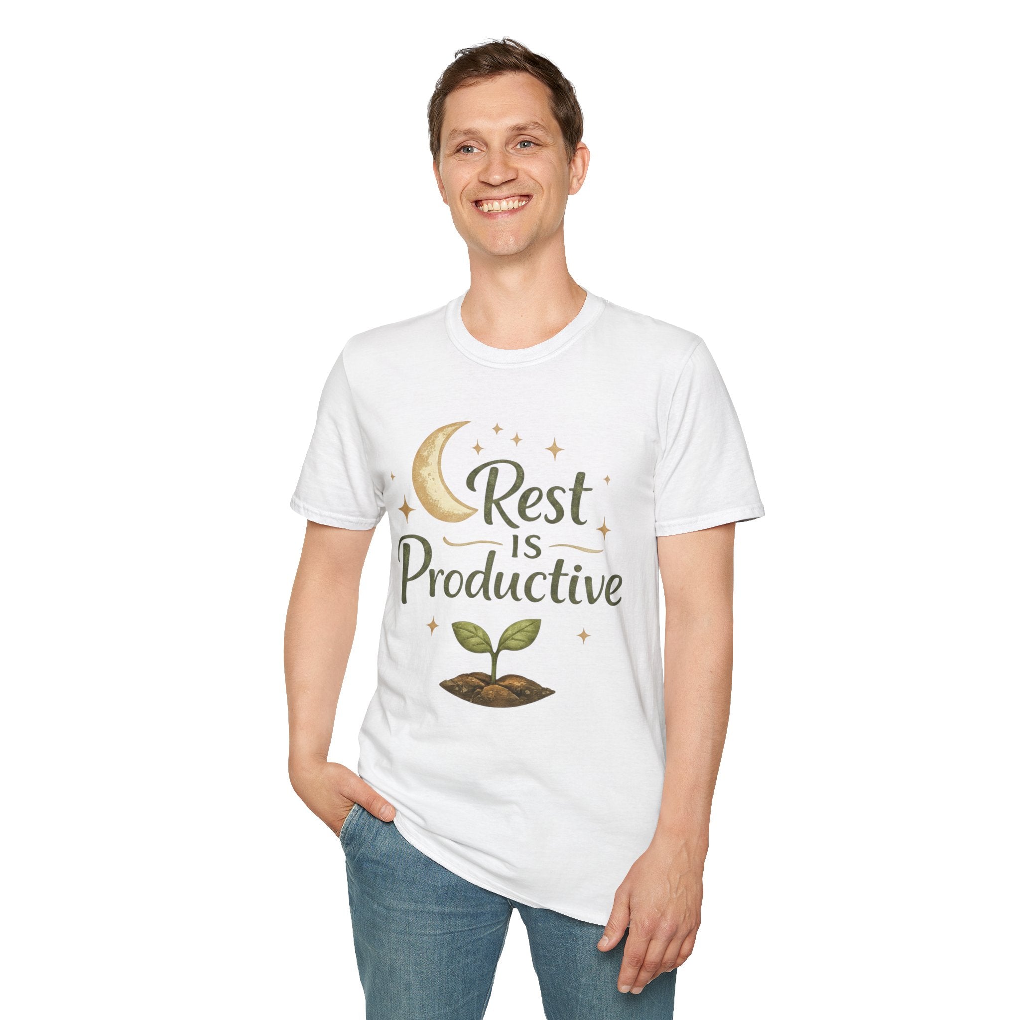 Rest Is Productive Tee - InkAndThreadPrints