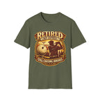 Retired Not Expired Golf T-Shirt - InkAndThreadPrints