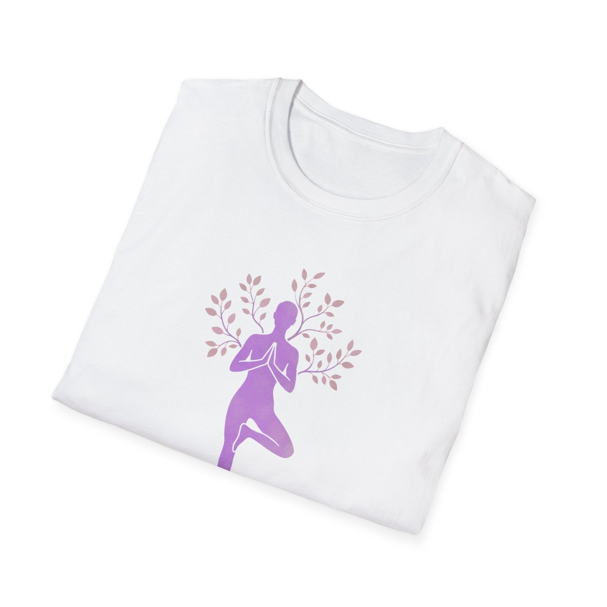 Stay Grounded Yoga T-Shirt - InkAndThreadPrints