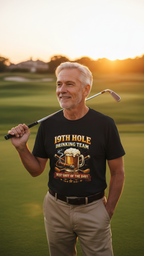 19th Hole Drinking Team T-Shirt - InkAndThreadPrints