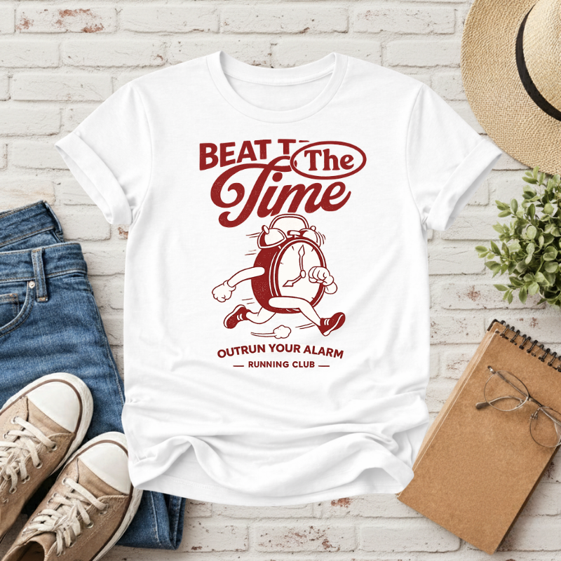 Beat The Time Tee - InkAndThreadPrints