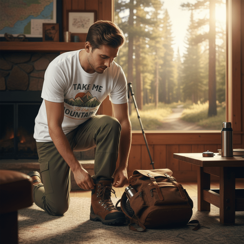 Take Me to the Mountains Tee - InkAndThreadPrints